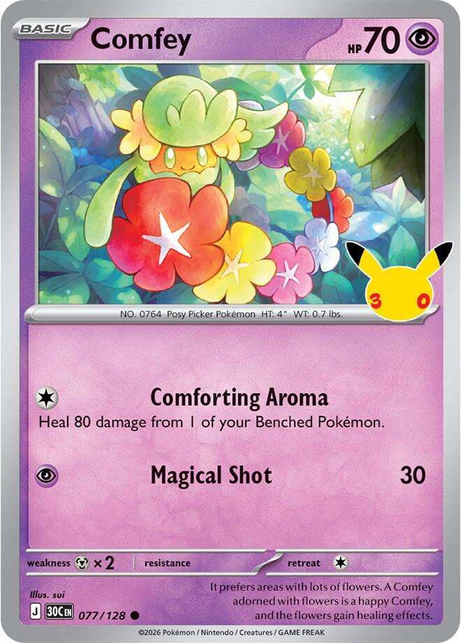 Comfey 077/128 card from ME: 30th Celebration