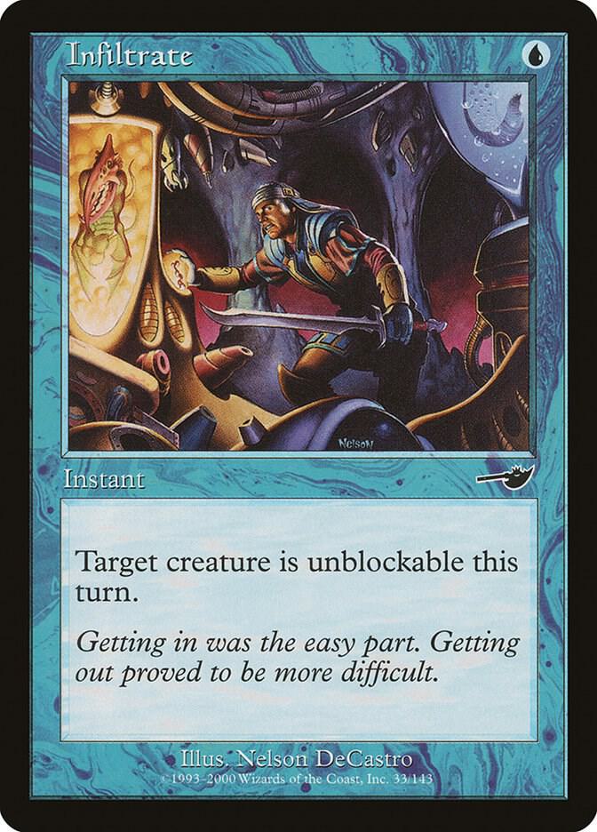 Infiltrate 33 card from Nemesis
