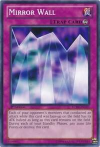 Mirror Wall LCJW-EN107 card from Legendary Collection 4: Joey's World
