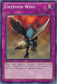 Gryphon Wing LCJW-EN110 card from Legendary Collection 4: Joey's World