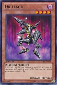 Drillago LCJW-EN118 card from Legendary Collection 4: Joey's World