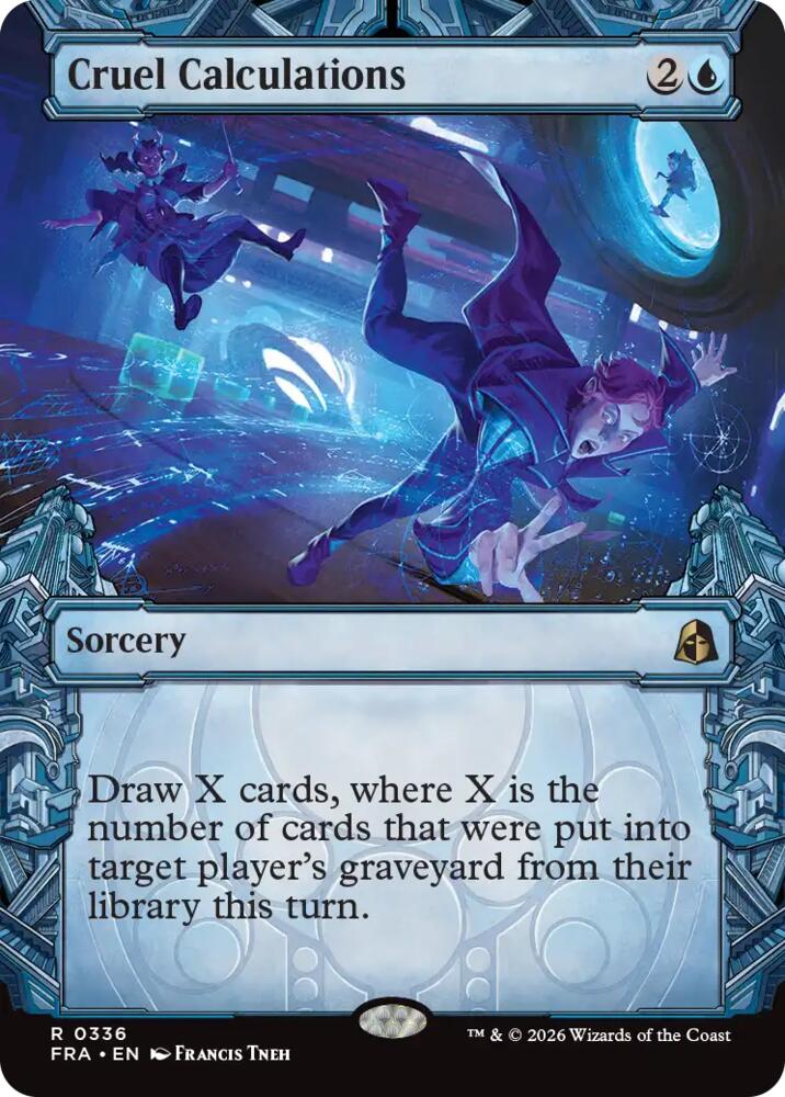 Cruel Calculations (Showcase) 336 card from Reality Fracture