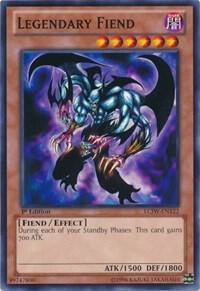 Legendary Fiend LCJW-EN122 card from Legendary Collection 4: Joey's World