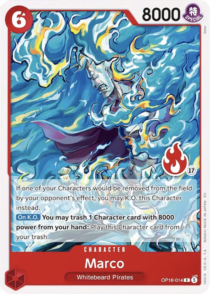Marco (Ace Deck) OP16-014 card from Set Sail Deck Set