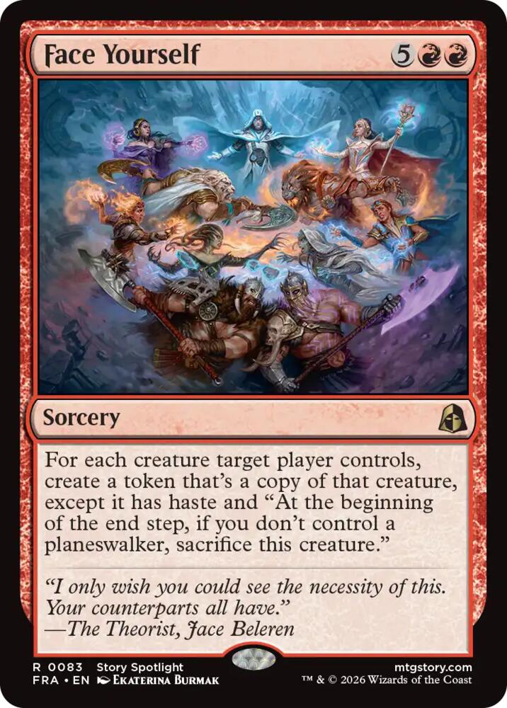 Face Yourself 83 card from Reality Fracture