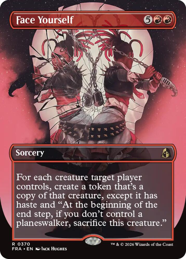 Face Yourself (Borderless) 370 card from Reality Fracture