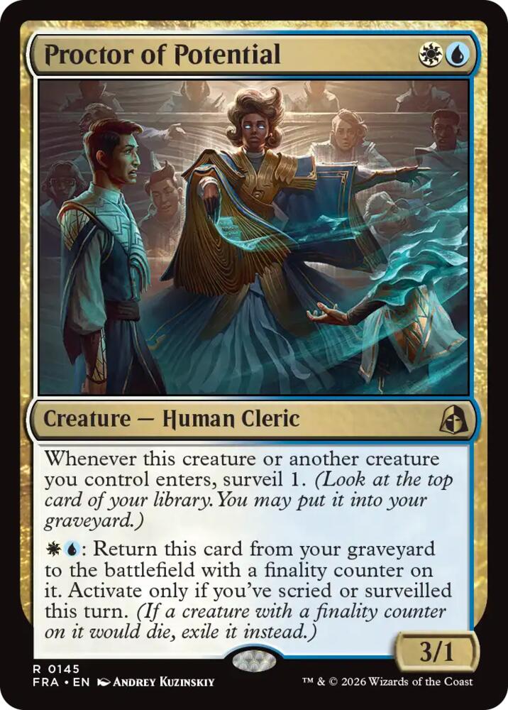 Proctor of Potential 145 card from Reality Fracture