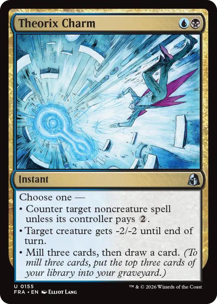 Theorix Charm 155 card from Reality Fracture