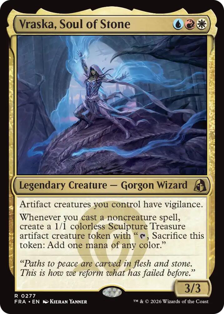 Vraska, Soul of Stone 277 card from Reality Fracture