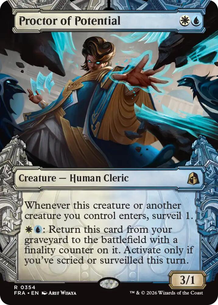 Proctor of Potential (Showcase) 354 card from Reality Fracture