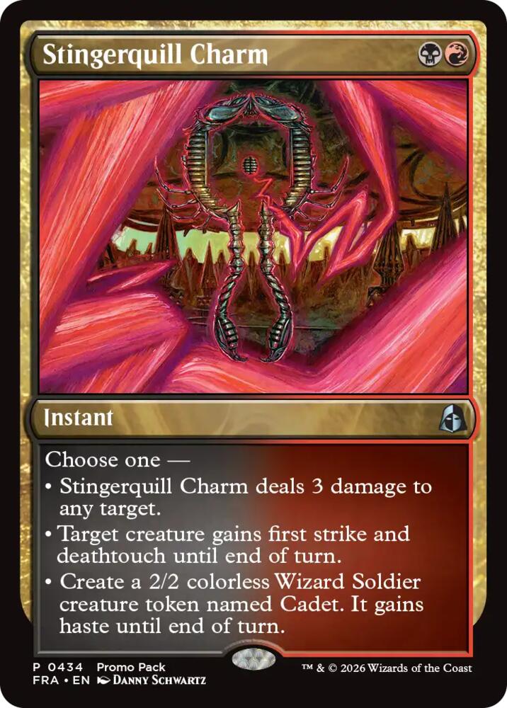Stingerquill Charm 434 card from Promo Pack: Reality Fracture