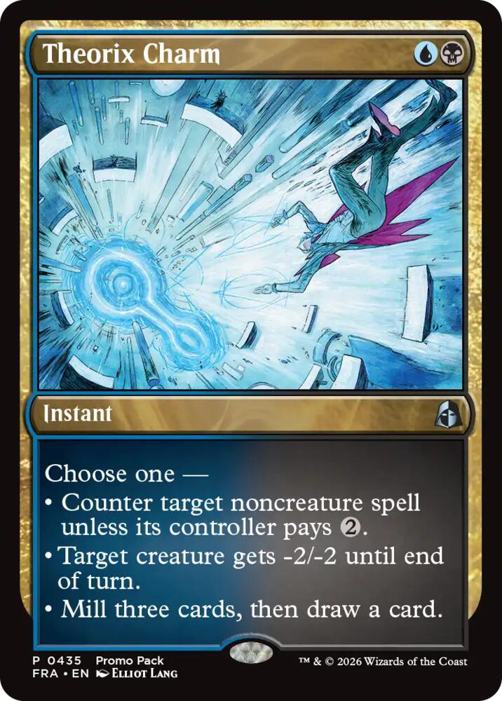 Theorix Charm 435 card from Promo Pack: Reality Fracture
