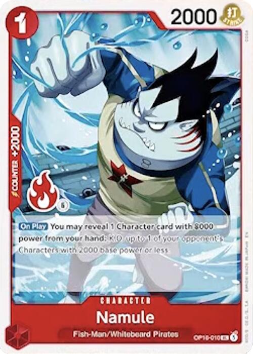 Namule (Ace Deck) OP16-010 card from Set Sail Deck Set