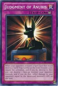 Judgment of Anubis LCJW-EN135 card from Legendary Collection 4: Joey's World