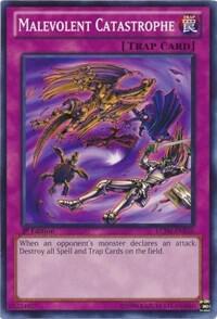 Malevolent Catastrophe LCJW-EN136 card from Legendary Collection 4: Joey's World