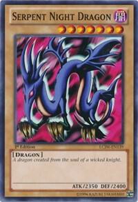 Serpent Night Dragon LCJW-EN139 card from Legendary Collection 4: Joey's World