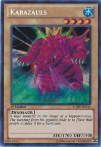 Kabazauls LCJW-EN142 card from Legendary Collection 4: Joey's World