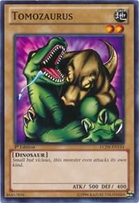 Tomozaurus LCJW-EN144 card from Legendary Collection 4: Joey's World