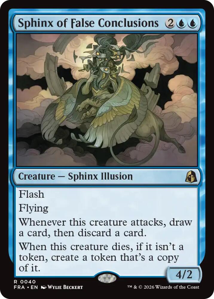 Sphinx of False Conclusions 40 card from Reality Fracture