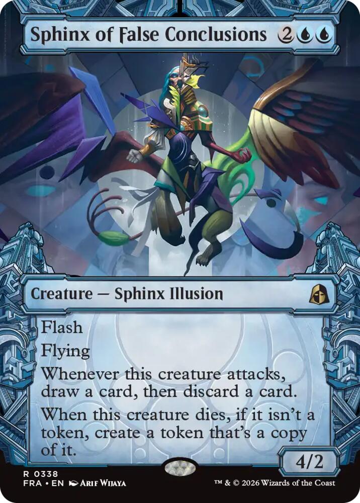 Sphinx of False Conclusions (Showcase) 338 card from Reality Fracture
