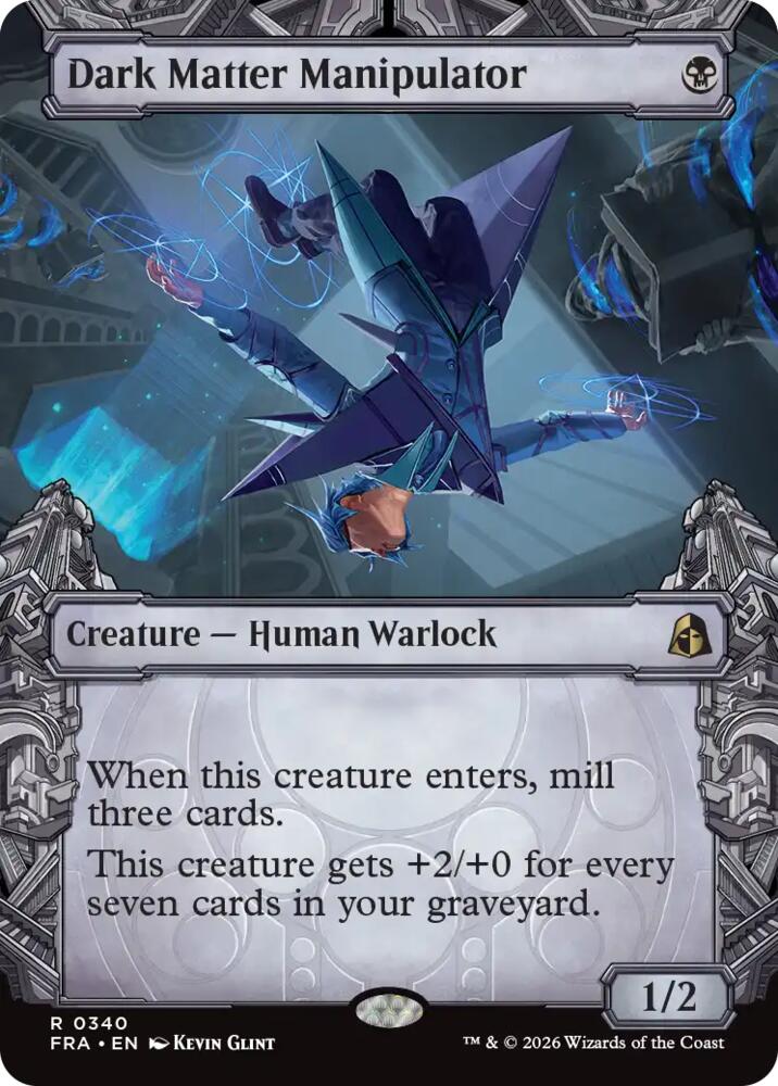 Dark Matter Manipulator (Showcase) 340 card from Reality Fracture