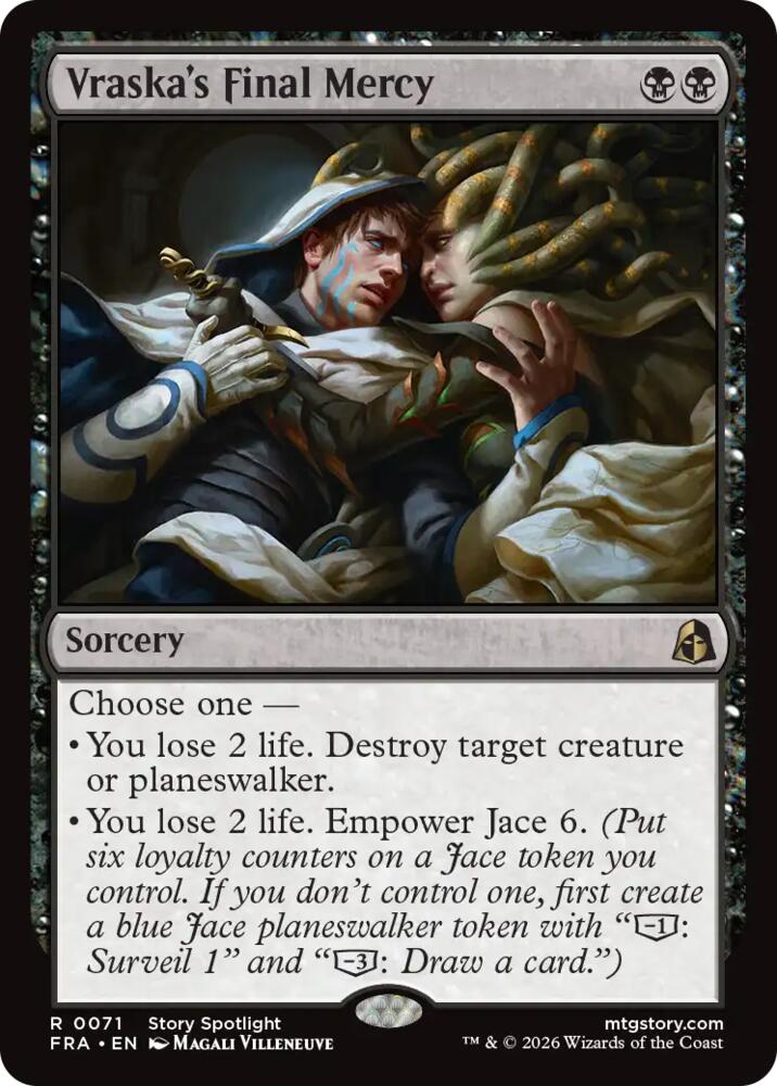 Vraska's Final Mercy 71 card from Reality Fracture