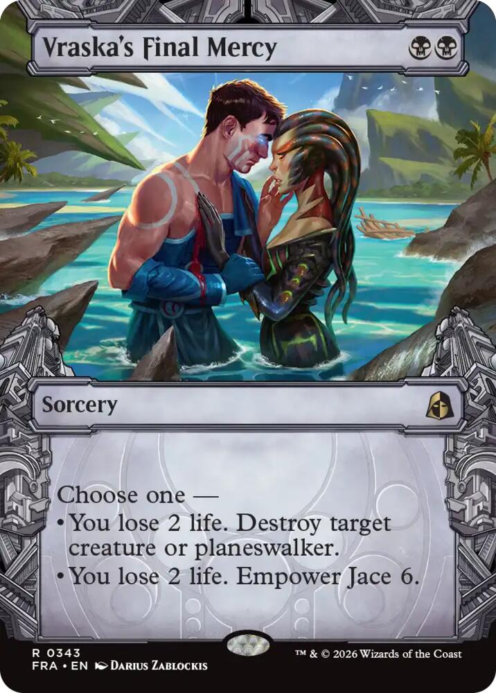 Vraska's Final Mercy (Showcase) 343 card from Reality Fracture