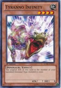Tyranno Infinity LCJW-EN153 card from Legendary Collection 4: Joey's World