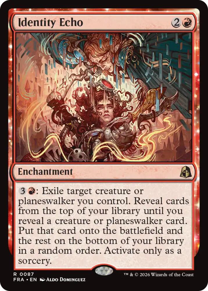 Identity Echo 87 card from Reality Fracture