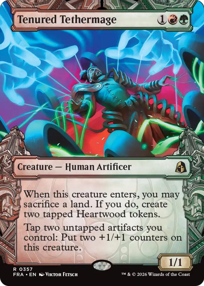 Tenured Tethermage (Showcase) 357 card from Reality Fracture
