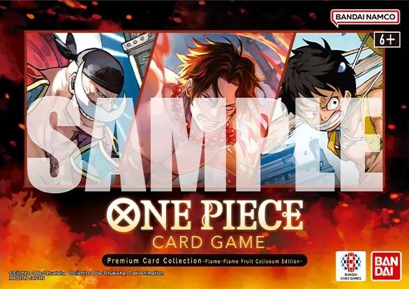 Premium Card Collection -Flame-Flame Fruit Coliseum Edition- sealed product from One Piece Promotion Cards