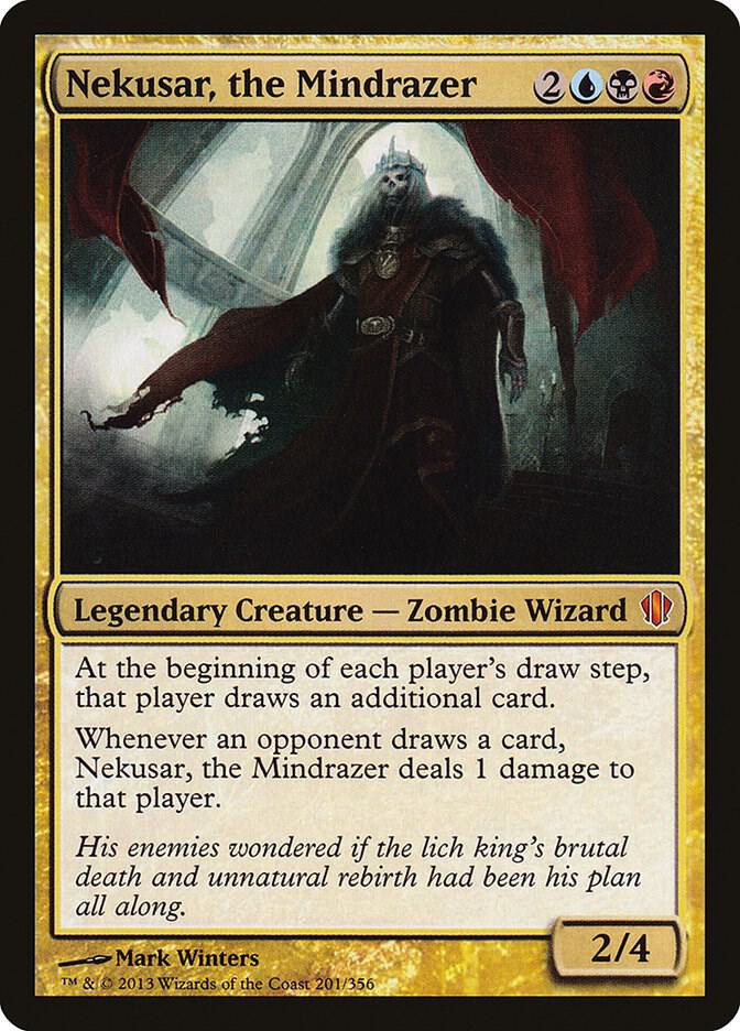 Nekusar, the Mindrazer 201 card from Commander 2013