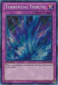Torrential Tribute LCJW-EN294 card from Legendary Collection 4: Joey's World