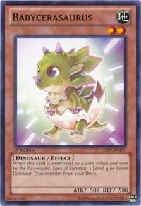 Babycerasaurus LCJW-EN157 card from Legendary Collection 4: Joey's World