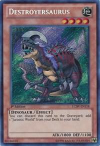 Destroyersaurus LCJW-EN158 card from Legendary Collection 4: Joey's World