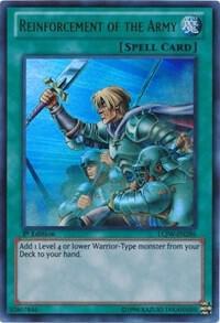 Reinforcement of the Army LCJW-EN286 card from Legendary Collection 4: Joey's World