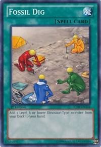 Fossil Dig LCJW-EN164 card from Legendary Collection 4: Joey's World
