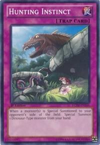 Hunting Instinct LCJW-EN166 card from Legendary Collection 4: Joey's World