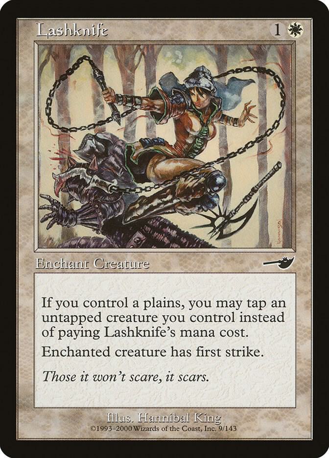 Lashknife 9 card from Nemesis