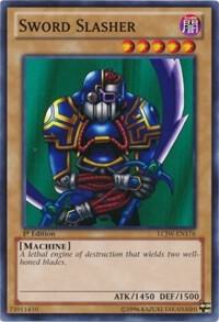 Sword Slasher LCJW-EN176 card from Legendary Collection 4: Joey's World