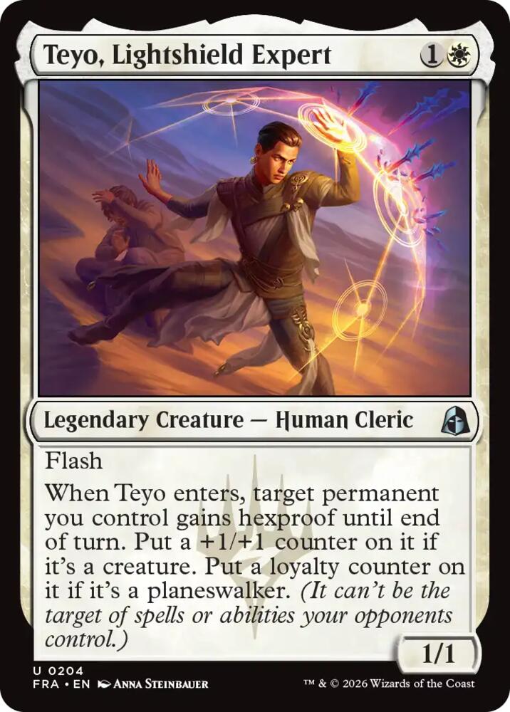 Teyo, Lightshield Expert 204 card from Reality Fracture