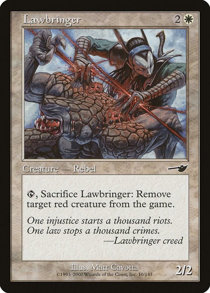 Lawbringer 10 card from Nemesis