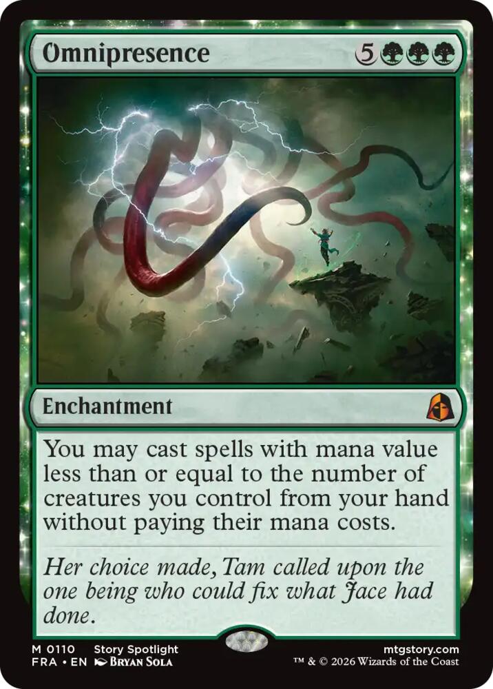 Omnipresence 110 card from Reality Fracture