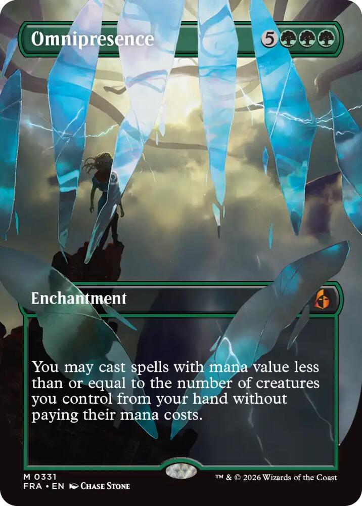 Omnipresence (Borderless) 331 card from Reality Fracture