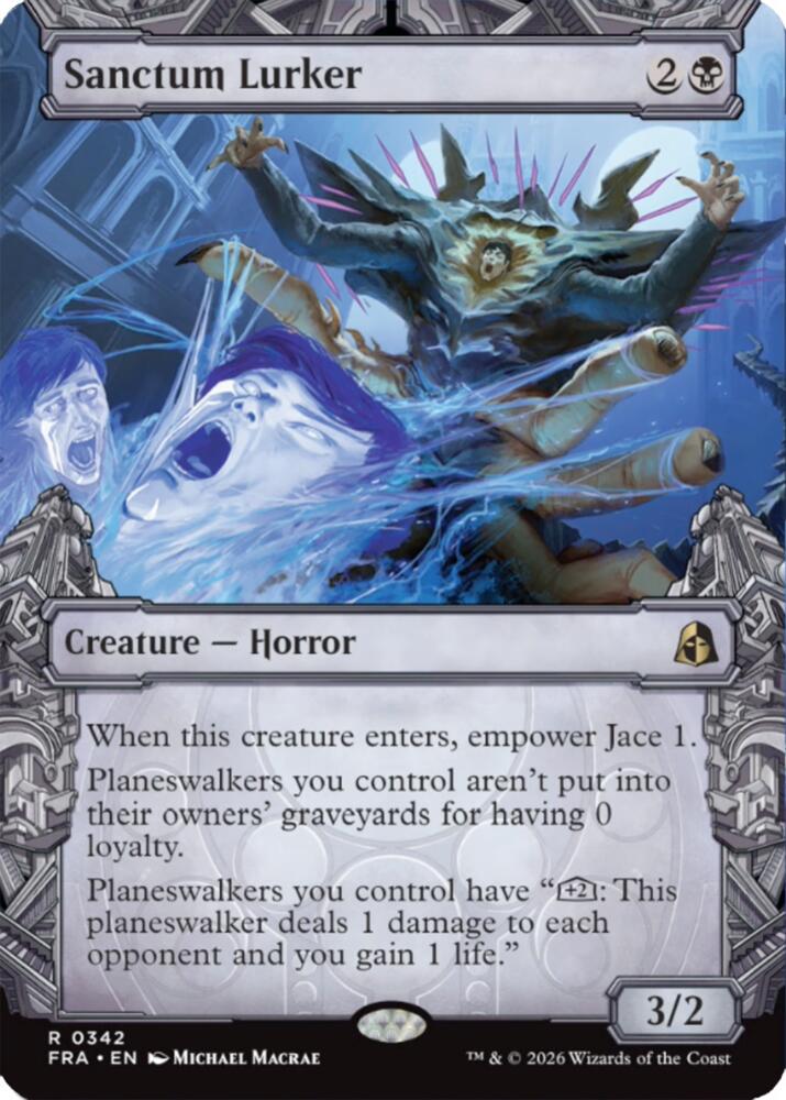 Sanctum Lurker (Showcase) 342 card from Reality Fracture