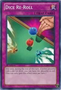 Dice Re-Roll LCJW-EN271 card from Legendary Collection 4: Joey's World