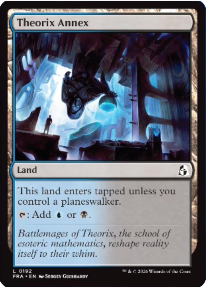 Theorix Annex 192 card from Reality Fracture