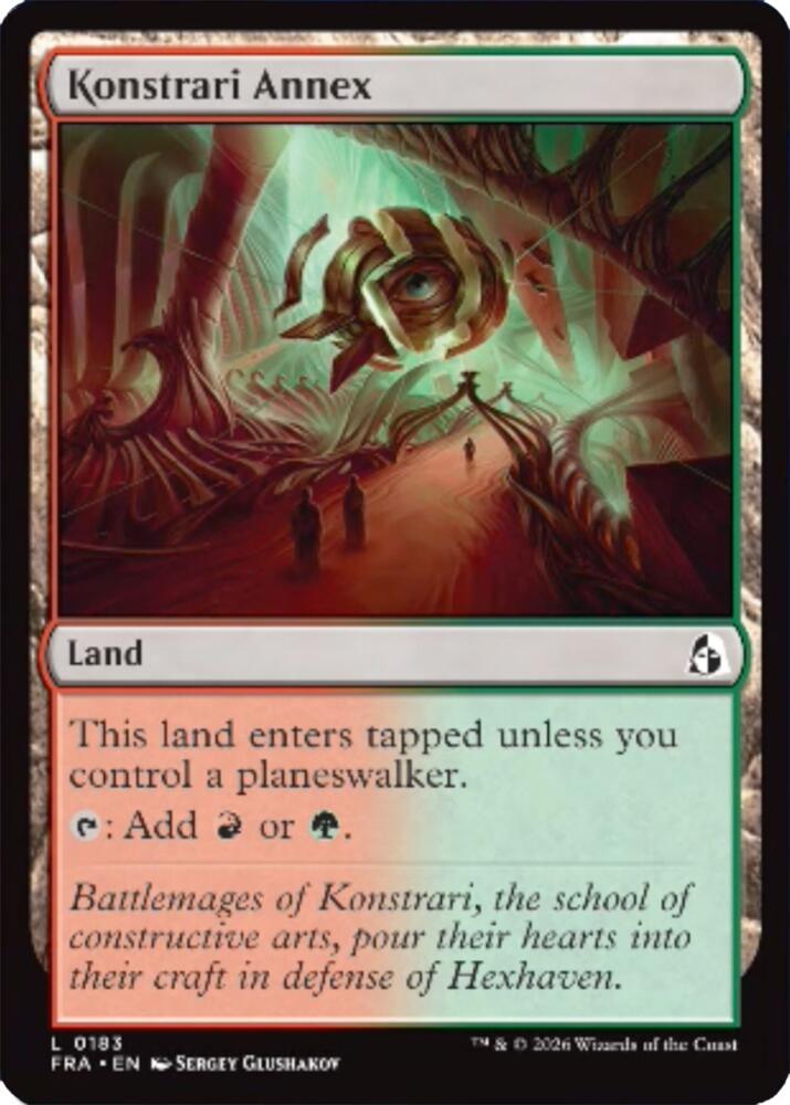 Konstrari Annex 183 card from Reality Fracture