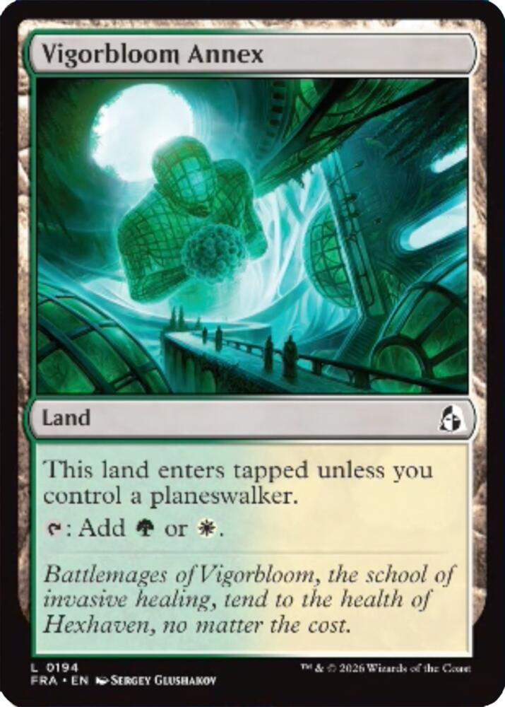 Vigorbloom Annex 194 card from Reality Fracture
