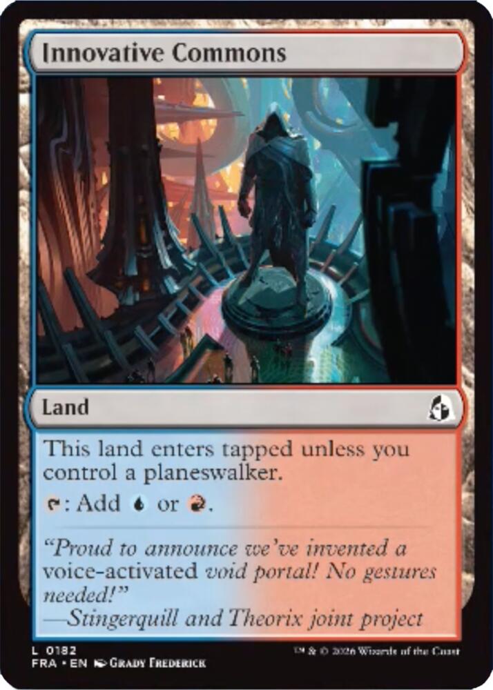 Innovative Commons 182 card from Reality Fracture